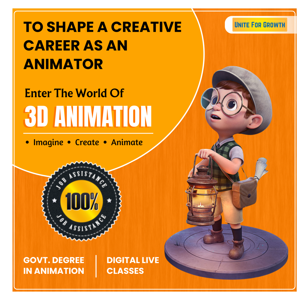 Animation, FilmMaking and with 100% Job Assistance 